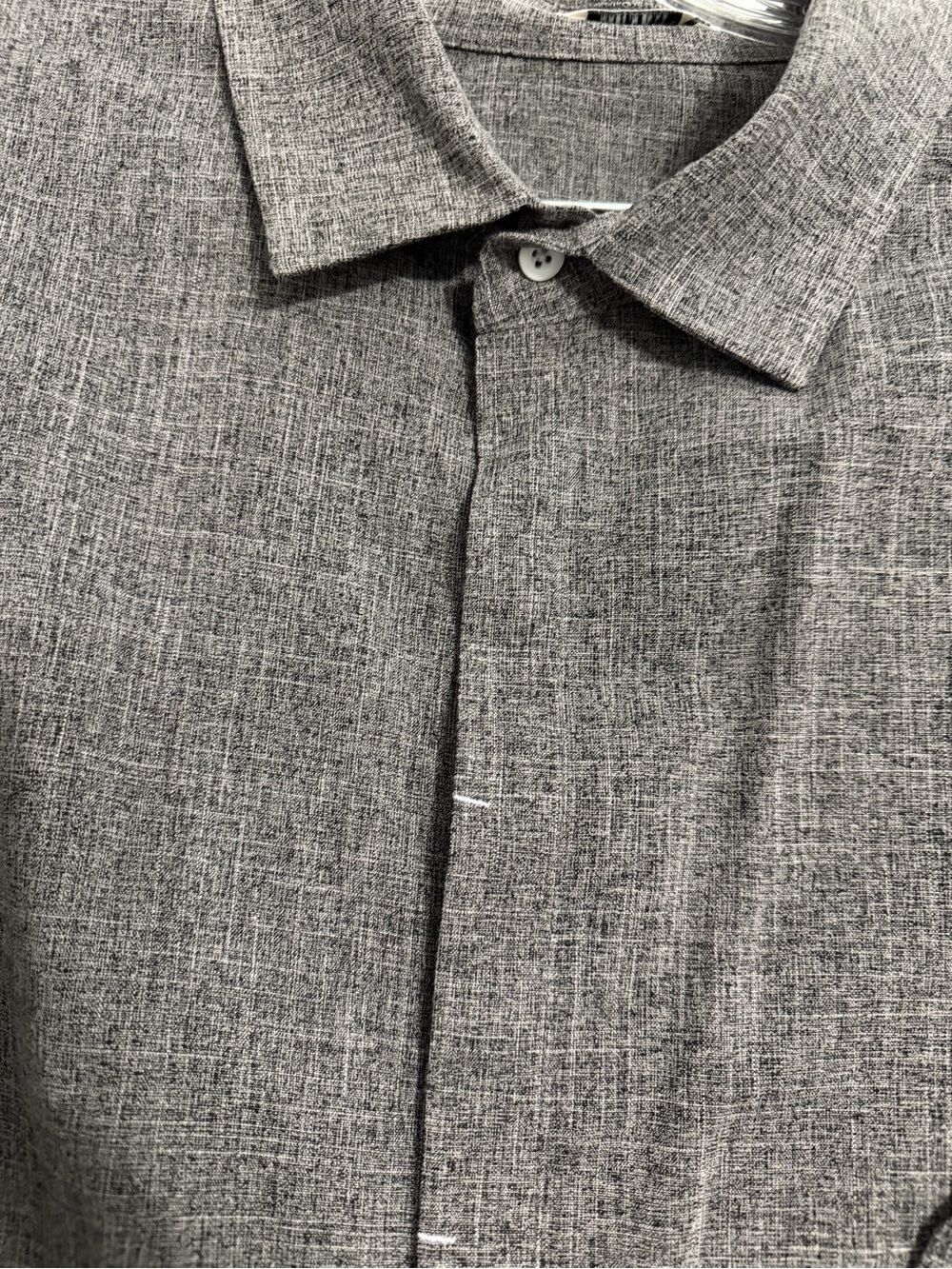 Coofandy Gray Men’s Button Down Shirt - Picture 2 of 5